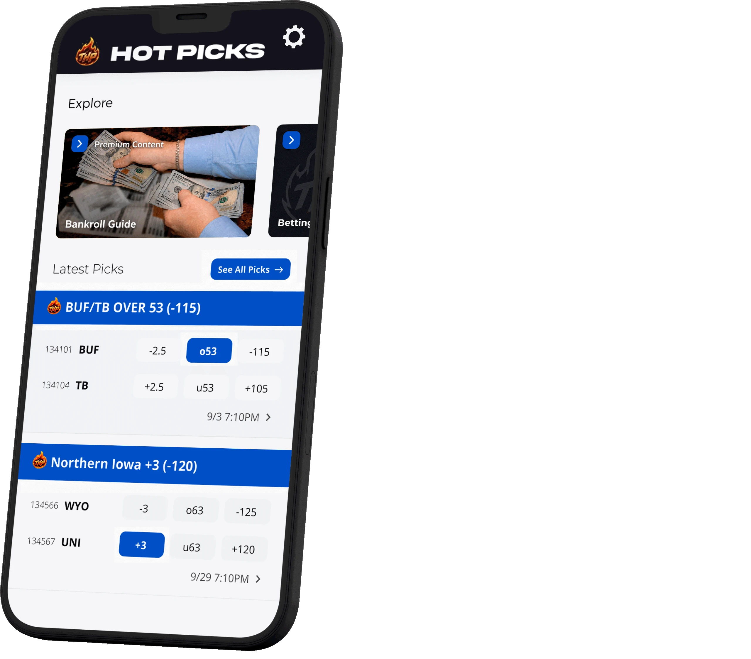 KrackWins sports betting app